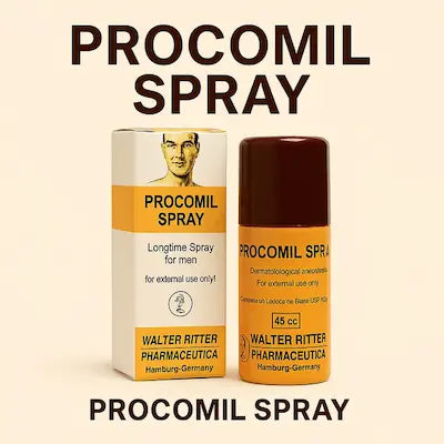 Procomil Delay Spray for Men by Walter Ritter_Long Timing German Formula